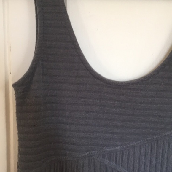 Free People super soft gray body con dress /tunic - Picture 2 of 4